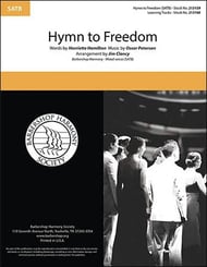 Hymn to Freedom SATB choral sheet music cover